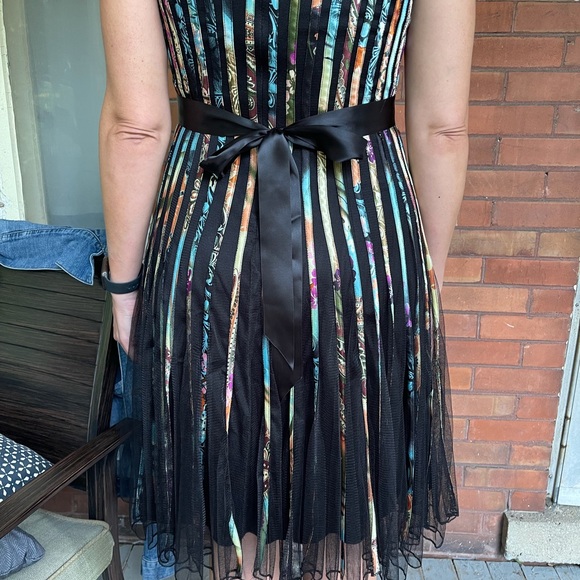 Fun, colourful, party dress - Picture 2 of 4